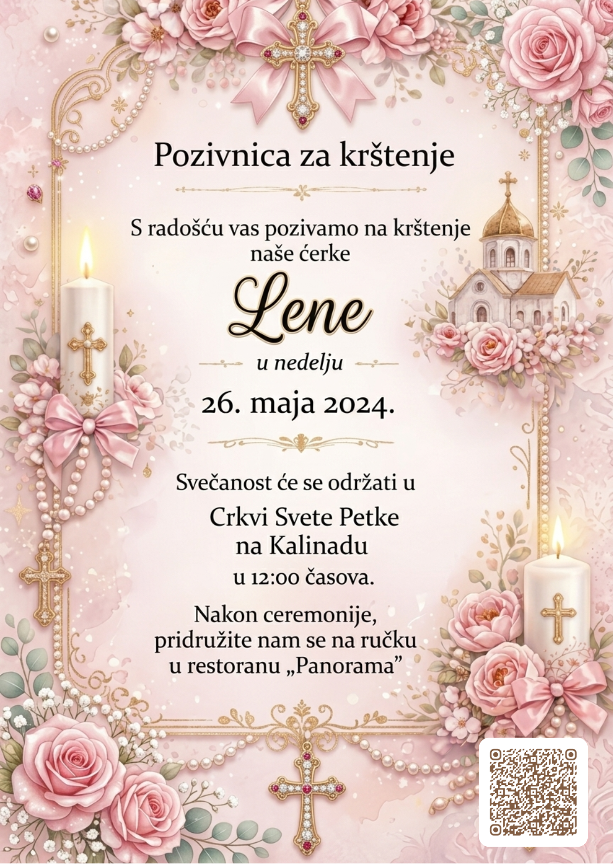 MARVELLE stampana A6 pozivnica