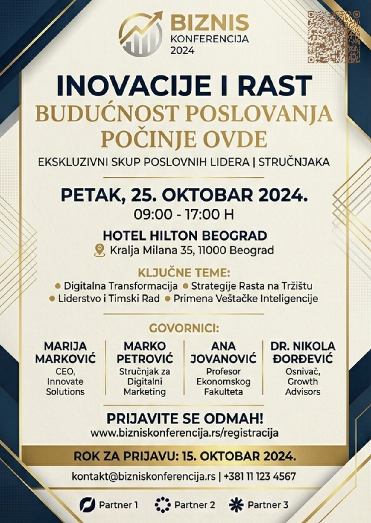 VISION stampana A6 pozivnica